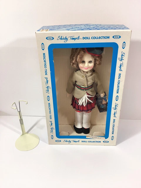 IDEAL 1982 Shirley Temple 12 Inch Doll WEE WILLIE WINKIE Plus Free Gift