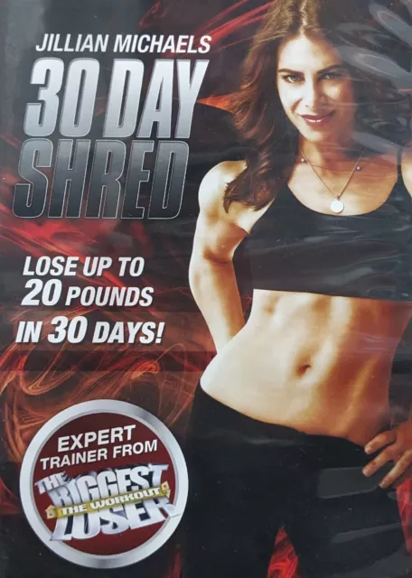 Jillian Michaels - 30 Day Shred (DVD, 2009) Disc & Artwork Only