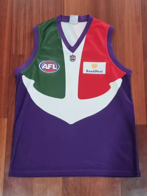 Retro Fremantle Dockers Guernsey / Vintage AFL / XXL