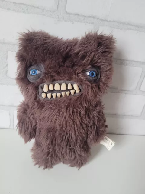 Fuggler Munch Munch Brown Soft Toy Plush - Funny Ugly Monster RARE