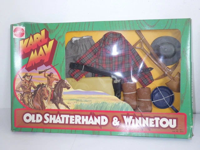 Figurine Mattel Karl May Nscho-Tschi, Neuve En Boîte