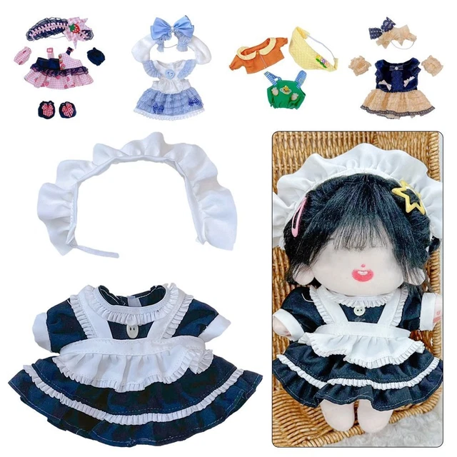 20cm Doll Clothes Multiple Styles Overall Exquisite Bubble Skirt  Cotton Doll