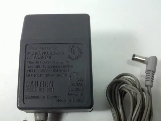 Panasonic Model KX-A10 Telephone Plug-In Power Supply