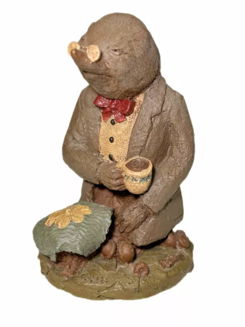 6” Tom Clark Mole Figurine Vtg 1983 Wind in the Willows