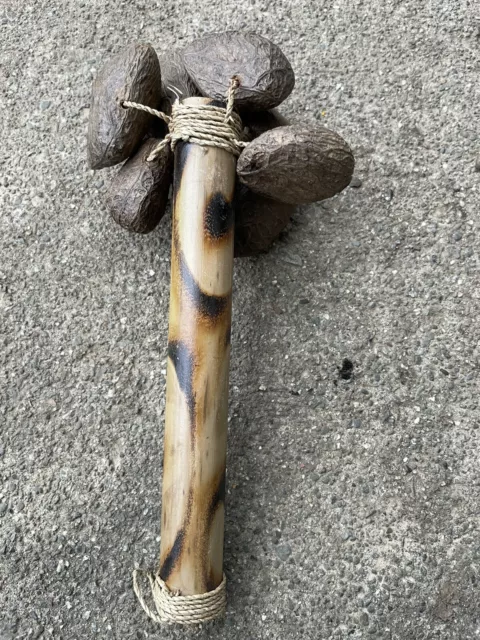 set of 3 traditional music Maracas,kalimba Karimba  ,guiro,bali indonesia 2