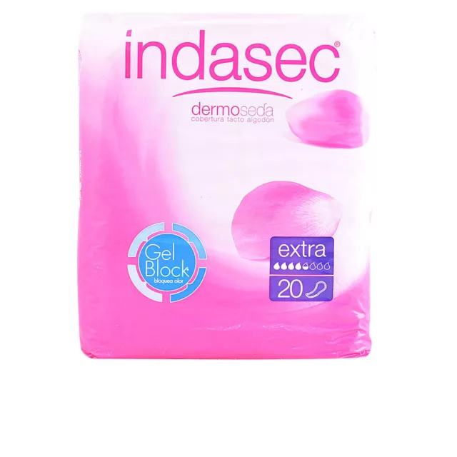 Higiene Indasec mujer DERMOSEDA compresa incontinencia extra 20 u