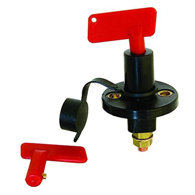 Carpoint 0810604 Interruttore Fusibile con, 2 Chiavi - NUOVO