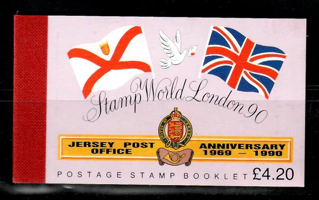 Jersey  1990 - carnet  booklet  C 459  **