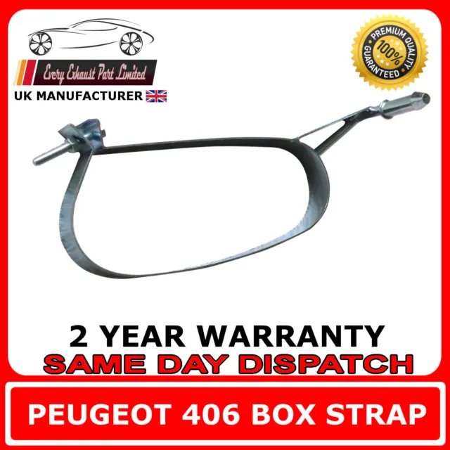 Peugeot 406 Rear Silencer Exhaust Strap Band Bracket Hanger Mount Back Box