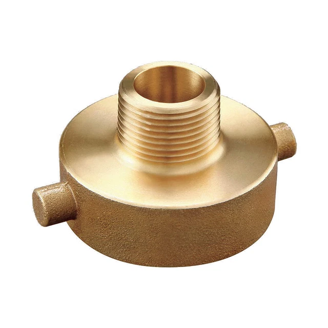MOON AMERICAN 369-1561521 Fire Hose Adapter,1-1/2",NPT,1-1/2",NH