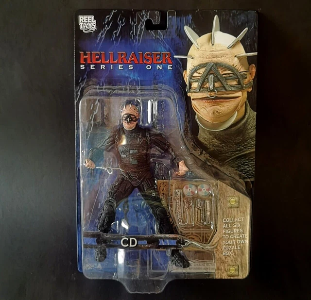 FIGURINE NECA REEL Toys Hellraiser Series one, CD head, 18 cm EUR 26,00