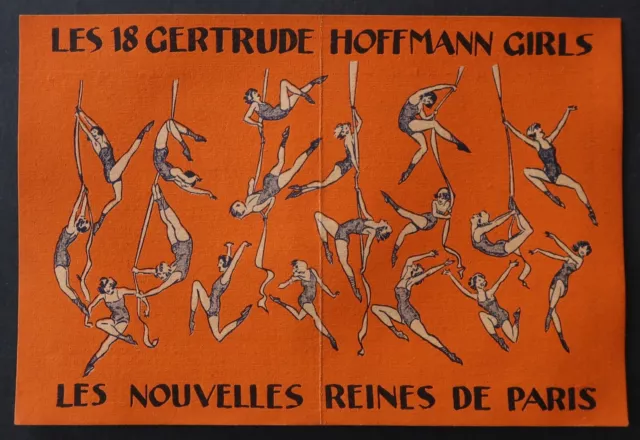 MOULIN ROUGE New-York Montmartre 18 Gertrude Hoffmann Girls Music Hall