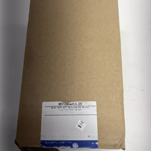 JOHNSON CONTROLS M9104-AGA-2S Electric Actuator,35 in.-lb.,-4 to 140