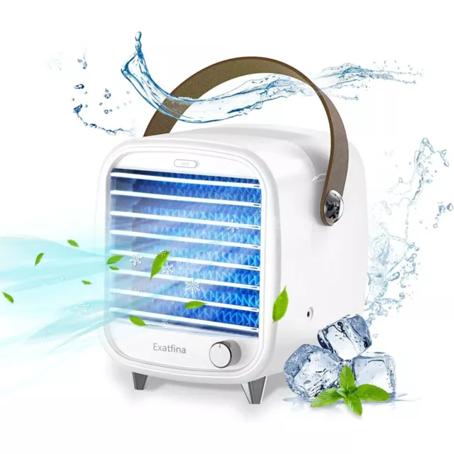 Ventilateur Portable De Bureau par Évaporation Ad Eau Glaces [Ricondizionat