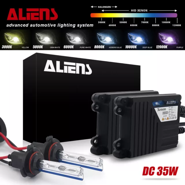 35W Aliens HID Xenon Headlight Conversion Kit Bulbs 9005 9006 H1 H3 H4 H11 H13