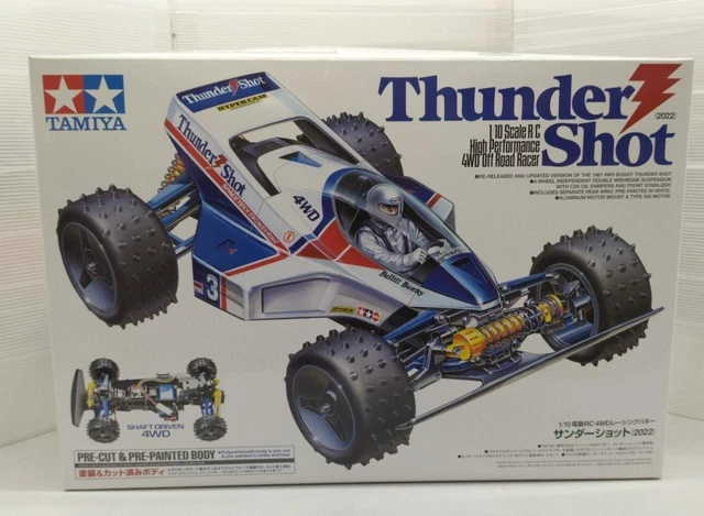 Timya Racing Buggy TAMIYA 1/10 ELECTRIC Rc4W Racing Buggy Thunder Shot 2022 £196.69 ...