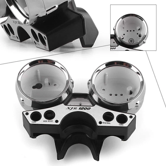 Speedometer Tachometer Gauges Housing Case Cover for YAMAHA XJR1200 1994-1998