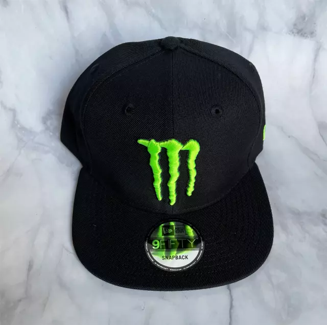 HAT CAP MONSTER Energy Kawasaki New Era Athlete Only New! 100% ...