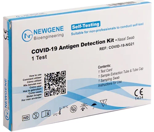 25xNewgene COVID-19 AntigenNachweis, Laien, Schnelltest,Selbsttest, Nasal CE1434