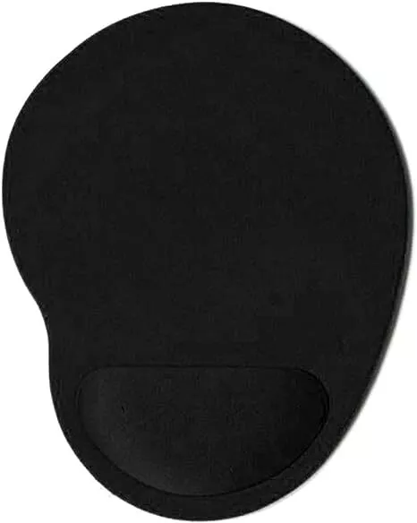 Computer  Black Comfort Wrist Gel Rest Support Mat Mouse Mice Pad for PCs Laptop 2