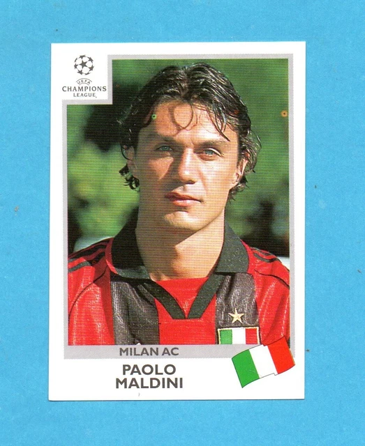 Vintage 1988-89 Panini Calciatori Sticker #205 Paolo Maldini (AC Milan) - Neuf Jamais Collé