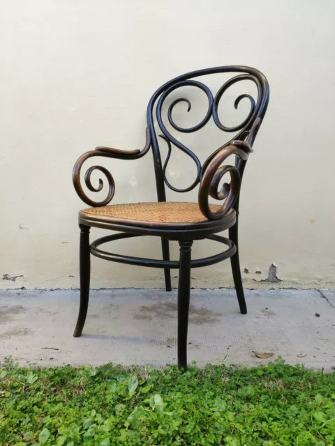 Poltrona Kohn (concorrente Thonet) nr 4 della fine del 1800