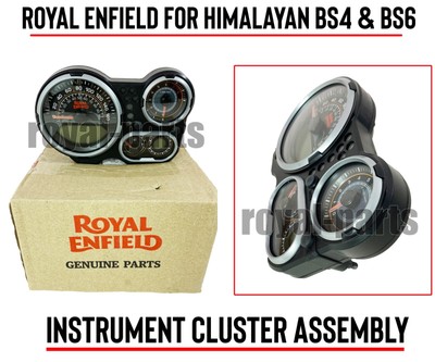 himalayan bs6 instrument cluster