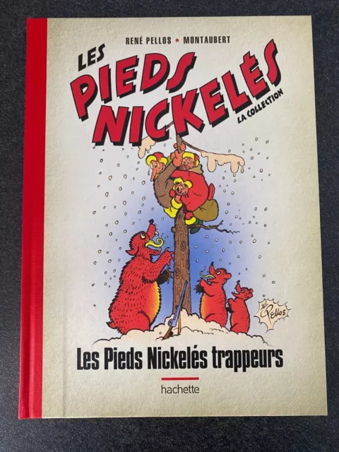 BD " Les Pieds Nickelés trappeurs " Collection Hachette N°40 / 1958