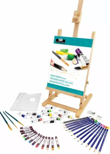 10pc Set Oval Plastic Paint Art Tray Mixing Palette Wells Craft School  Supplies