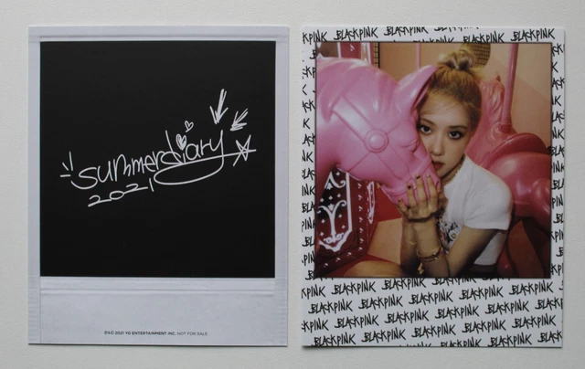 OFFICIAL BLACKPINK SUMMER Diary In Seoul 2020 Lisa Polaroid