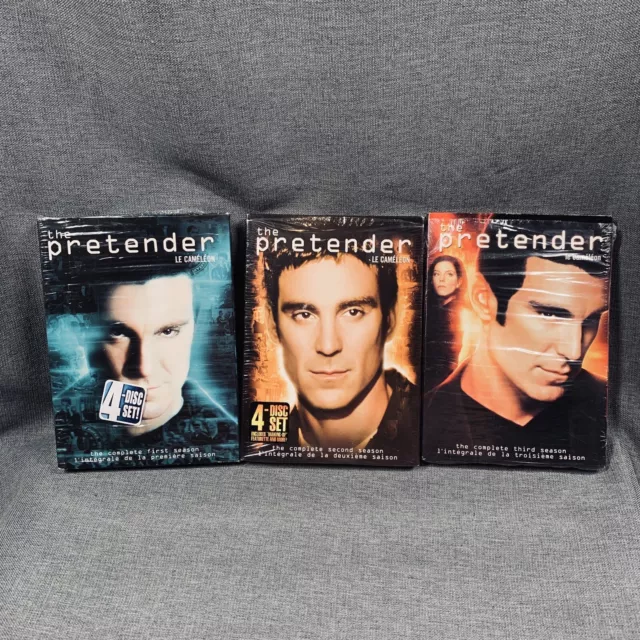 The Pretender TV Show Complete Series DVD Set Seasons 1 2 3  (1-3) - Very Good