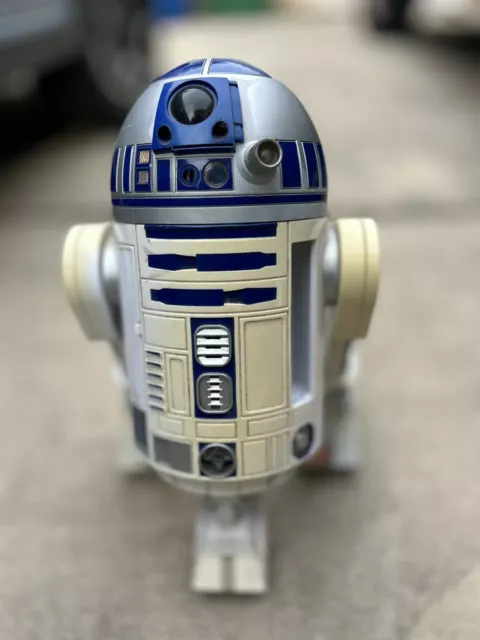 Collectors Star Wars R2-D2 Interactive 16" Astromech Droid Hasbro Robot 2002