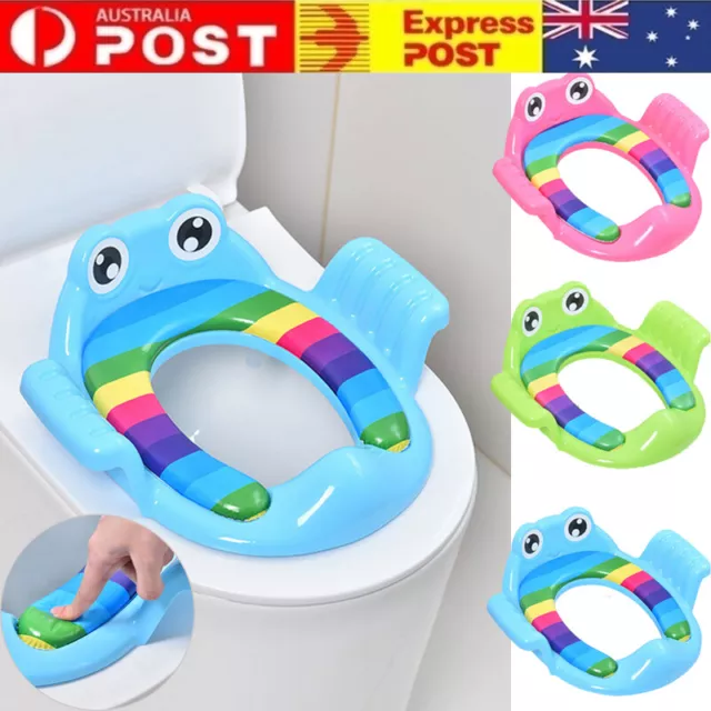 Baby Toilet Seat Child Toddler Potty Training Toilet Seat Kids Toilet Trainer AU