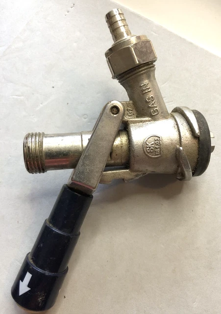 Beer Keg Coupler Tap System Micro Matic Metal Handle SK 184.03