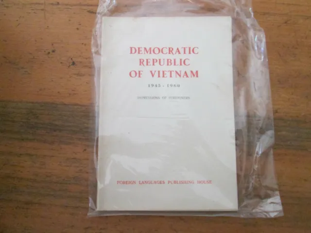 DEMOCRATIC REPUBLIC OF VIETNAM 1945-1960 N Vietnam Propaganda Viet Nam War