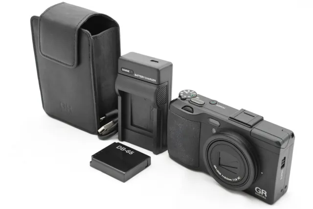 Ricoh GR Digital IV 10.4MP Black Digital Camera (t5902)