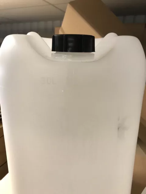 30 litre Plastic Containers Used Clean  Bulk Liquid Storage Jerrycan