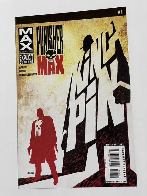 Punisher Max  1-3 ,5  Jason Aaron Steve Dillon Classic Take On The Punisher 2011