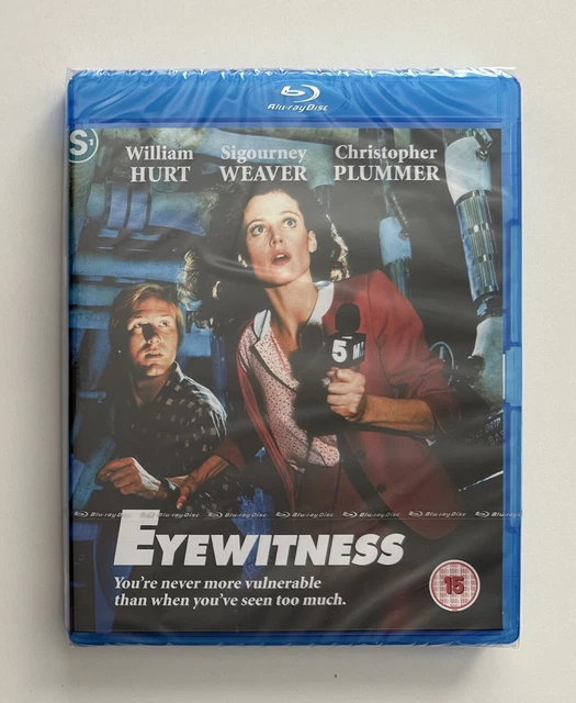 EYEWITNESS (BLU-RAY) REGION B William Hurt Sigourney Weaver Christopher ...