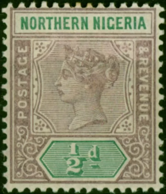 Northern Nigeria 1900 1/2d Dull Mauve & Green SG1 Fine MM