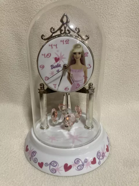 BARBIE ANNIVERSARY CLOCK 9 Holiday Barbie Porcelain Collectible FREE SHIPPING 24.95 PicClick