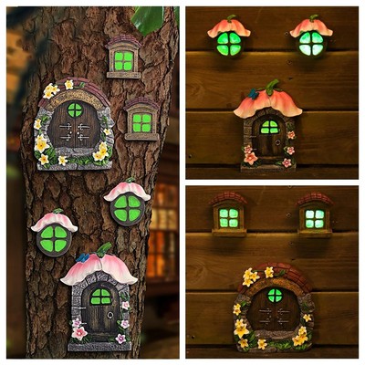 Fées Fun House Cottage Bird Bath Tue-mouche Fée De Jardin obtenez 1 GRATUIT Gnome 
