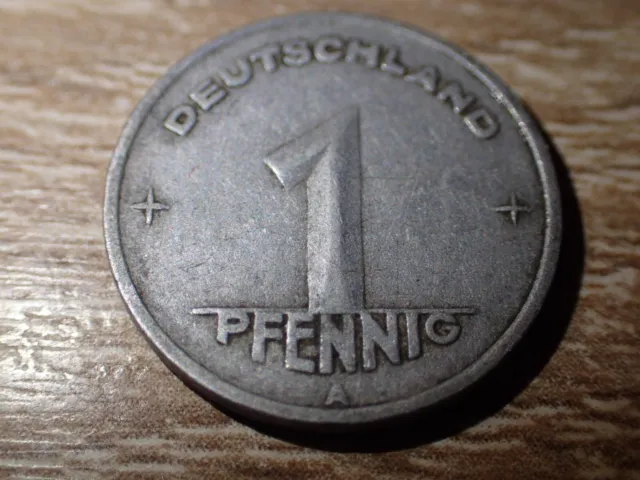 1 Pfennig DDR Deutschland 1948 - A