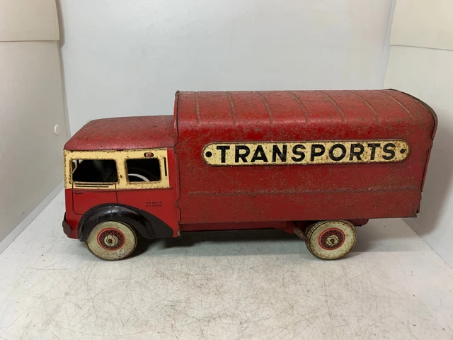 Camion Joustra N°660 Ecurie Royal Turf Tiercé Mécanique Tôle 1967 - Vintage