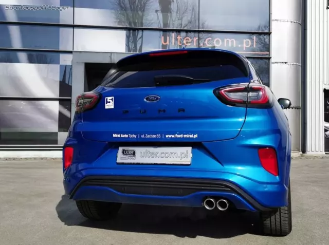 Ulter Sportauspuff für Ford PUMA 1.0l Ecoboost inkl. Hybrid ab Bj. 2019- 2x70mm