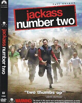 Jackass: Number Two (DVD, 2006, Full Screen) Bam Margera