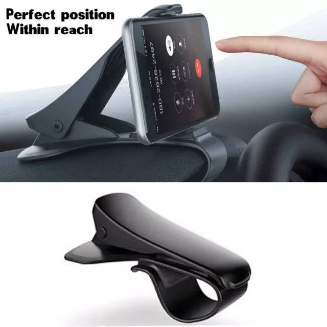 Supporto Stand da Cruscotto Universale Auto Porta Smartphone Cellulare GPS