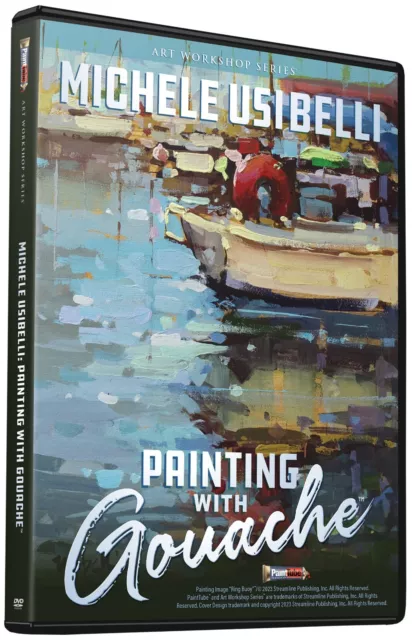 Michele Usibelli Painting with Gouache - an art instruction dvd