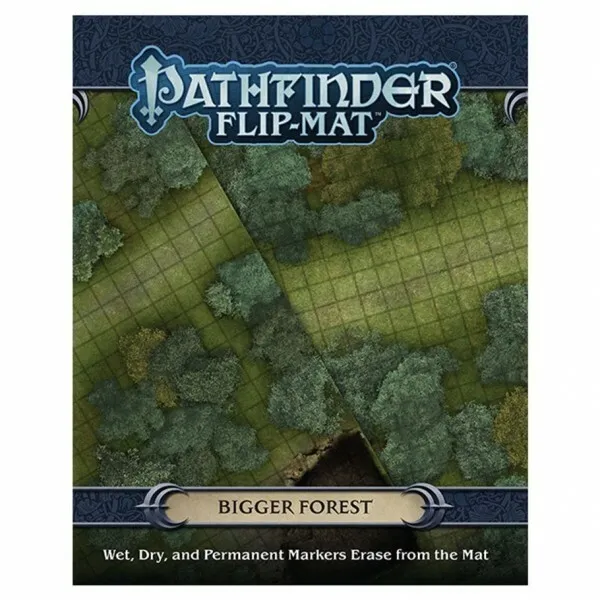 PZO30077 Paizo Publishing Pathfinder RPG: Flip-Mat - Bigger Forest