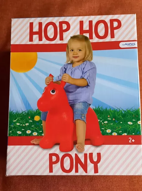 Neu Hop Hop Hüpf Tier Pferd Pony Hüpftier Kinderspielzeug Kinder Spielzeug